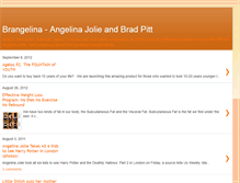 Tablet Screenshot of joliepittbrangelina.blogspot.com
