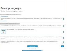 Tablet Screenshot of descargalosjuegos.blogspot.com