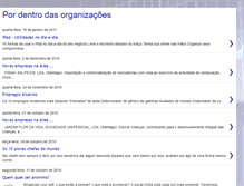 Tablet Screenshot of pordentrodasorganizacoes.blogspot.com