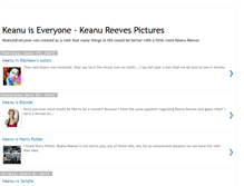 Tablet Screenshot of keanuiseveryone.blogspot.com