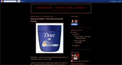 Desktop Screenshot of gabrielacravocomcanela.blogspot.com