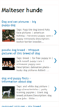 Mobile Screenshot of malteser-hunde.blogspot.com