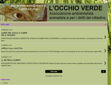 Tablet Screenshot of locchioverde.blogspot.com