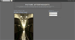 Desktop Screenshot of pictureafterthoughts.blogspot.com