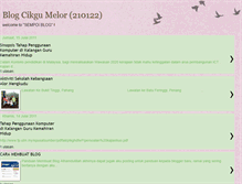 Tablet Screenshot of melor210122.blogspot.com