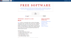 Desktop Screenshot of new-freesoftware.blogspot.com