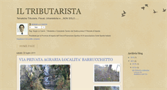 Desktop Screenshot of iltributarista.blogspot.com