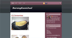 Desktop Screenshot of barangkamijual.blogspot.com