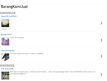 Tablet Screenshot of barangkamijual.blogspot.com