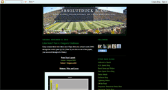 Desktop Screenshot of absolutduck.blogspot.com