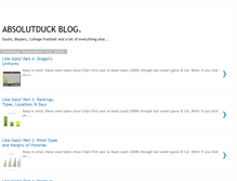 Tablet Screenshot of absolutduck.blogspot.com