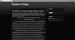 Desktop Screenshot of oliverhope.blogspot.com