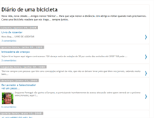 Tablet Screenshot of diariodeumabicicleta.blogspot.com
