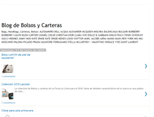 Tablet Screenshot of debolsosycarteras.blogspot.com