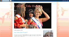 Desktop Screenshot of misssv2010.blogspot.com