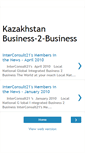 Mobile Screenshot of kazakhstan-business.blogspot.com