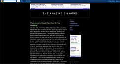 Desktop Screenshot of amazingdiamond.blogspot.com