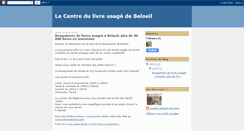 Desktop Screenshot of librairiedelivresusagesbeloeil.blogspot.com