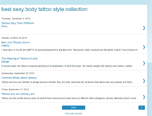 Tablet Screenshot of bestsexybodytattoostylecollection.blogspot.com