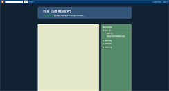 Desktop Screenshot of hot-tub-reviews.blogspot.com