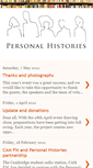 Mobile Screenshot of personalhistories2010.blogspot.com