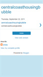 Mobile Screenshot of centralcoasthousingbubble.blogspot.com