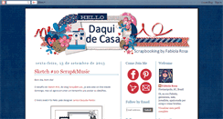 Desktop Screenshot of daqui-de-casa.blogspot.com