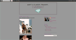 Desktop Screenshot of amysclassytrashy.blogspot.com