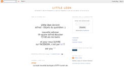 Desktop Screenshot of littleleonblog.blogspot.com