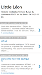 Mobile Screenshot of littleleonblog.blogspot.com