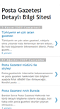 Mobile Screenshot of postagazetesi-tr.blogspot.com