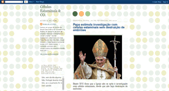 Desktop Screenshot of celulasestaminais-esec.blogspot.com