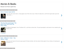 Tablet Screenshot of moviesslashbooks.blogspot.com