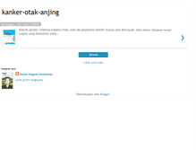 Tablet Screenshot of kanker-otak-anjing.blogspot.com