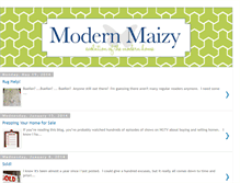 Tablet Screenshot of modernmaizy.blogspot.com