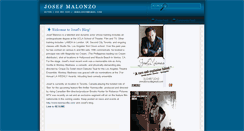 Desktop Screenshot of josefmalonzo.blogspot.com