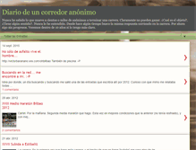 Tablet Screenshot of diariodeuncorredoranonimo.blogspot.com