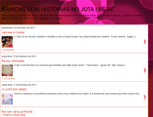 Tablet Screenshot of brincar-com-historias.blogspot.com