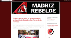 Desktop Screenshot of madrizrebelde.blogspot.com