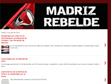 Tablet Screenshot of madrizrebelde.blogspot.com