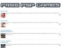 Tablet Screenshot of freepspgames4ol.blogspot.com