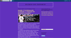 Desktop Screenshot of diarioesporte.blogspot.com