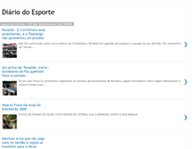 Tablet Screenshot of diarioesporte.blogspot.com