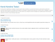 Tablet Screenshot of kendikendinetedavi.blogspot.com