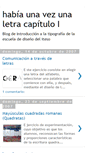 Mobile Screenshot of habiaunavezunaletra1.blogspot.com
