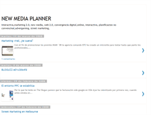 Tablet Screenshot of newmediaplanner.blogspot.com