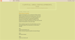 Desktop Screenshot of capitalareadevelopment.blogspot.com