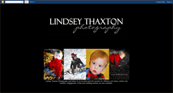 Desktop Screenshot of lindseythaxtonphotography.blogspot.com