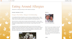 Desktop Screenshot of eatingaroundallergies.blogspot.com