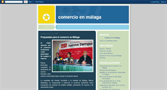 Desktop Screenshot of comercioenmalaga.blogspot.com